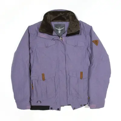 CHIEMSEE Coat Purple Nylon Ski Womens M