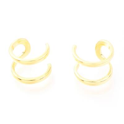 925 Sterling Silver Cuff Earrings