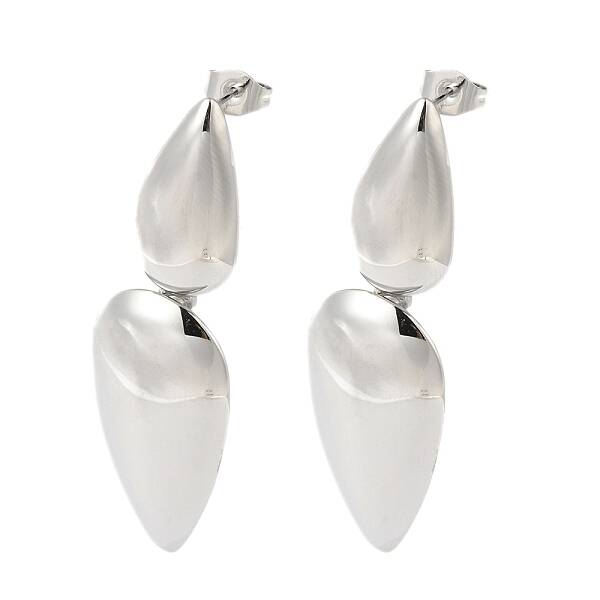 Non-Tarnish 304 Stainless Steel Dangle Stud Earrings for Women