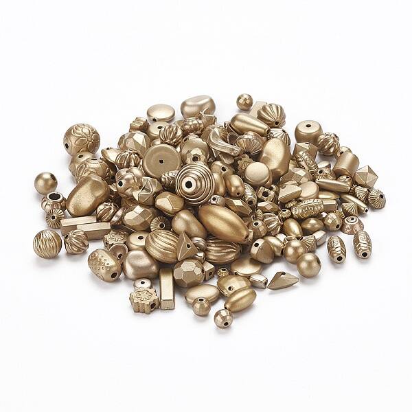 Plated Acrylic Beads