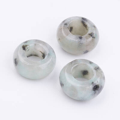 Natural Sesame Jasper/Kiwi Jasper Beads