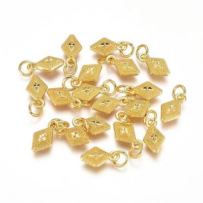 Electroplated Alloy Charms