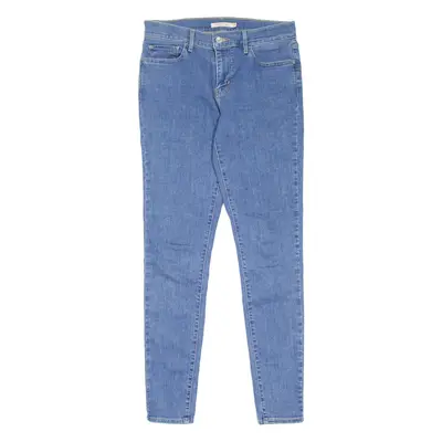 LEVI'S 710 Womens Jeans Blue Slim Skinny W29 L30