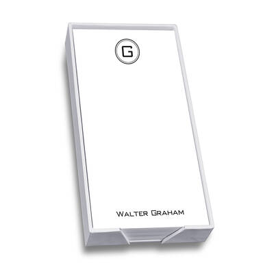 Crest Mini List - White with holder