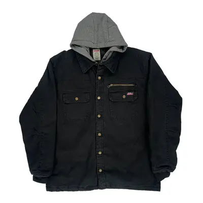 Dickies Jacket - Large Black Cotton