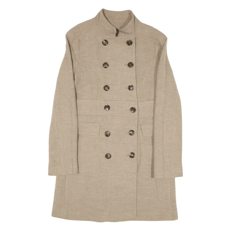 ZARA WOMAN Trench Coat Beige Womens S