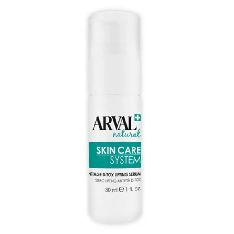 Arval natural skincare system antiage - d-tox lifting serum 30 ml
