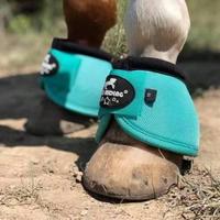 TGW RIDING 2520D Horse Bell Boots No-Turn Horse Bell Boots, Equine Ballistic Hoof Overreach Bell Boot, Pair