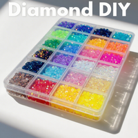 Bedazzling kit with rhinestones: 4mm Mixed Rhinestones with B7000 Glue for DIY Crafts, Apparel, Nail Art nail supplies diamon...