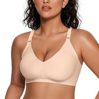 Vertvie Women Wireless Bras No Underwire Push Up Bra Seamless Supportive Full Coverage   Fabric Sexy Bras Comfortable Nylon S...
