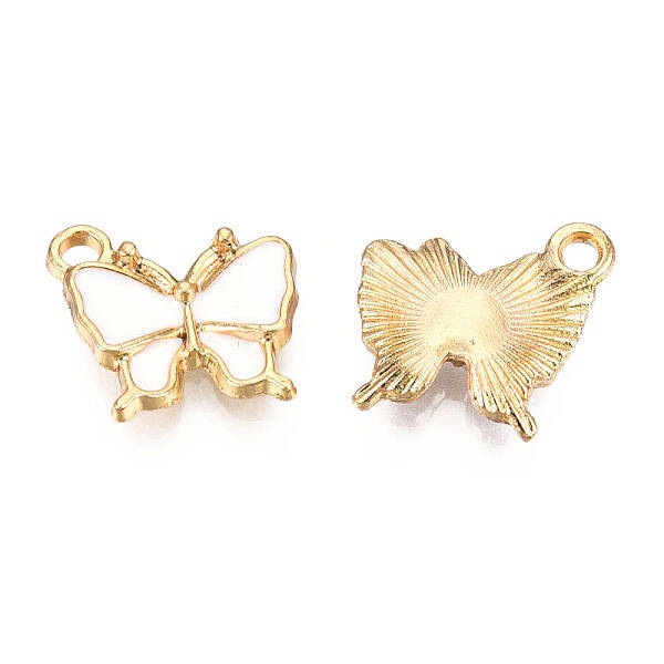 Light Gold Plated Alloy Charms