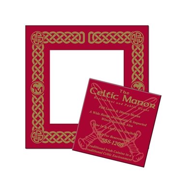 250 Customized Large Magnetic Photo Frame (Polaroid cut-out) - ...