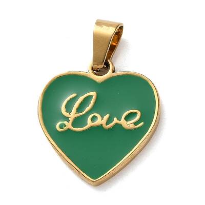 201 Stainless Steel Enamel Pendants