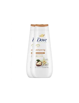 Dove Gel 400ml Karité Duplo