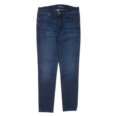POLO RALPH LAUREN Womens Jeans Blue Regular Skinny W31 L27