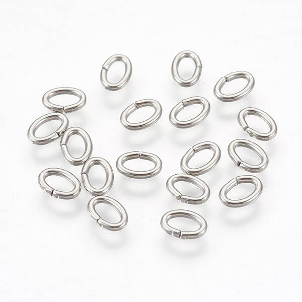 Tarnish Resistant 304 Stainless Steel Jump Rings Jewelry Findings