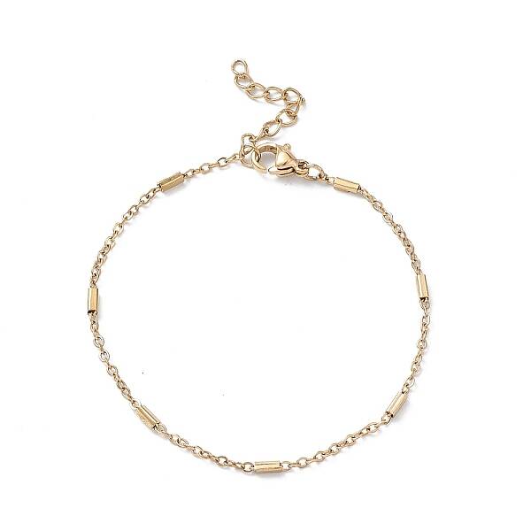 Ion Plating(IP) 304 Stainless Steel Satellite Chain Bracelets for Men Women