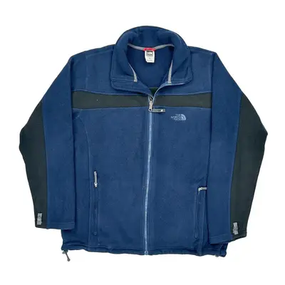 The North Face Fleece Jacket - Medium Blue Polyester