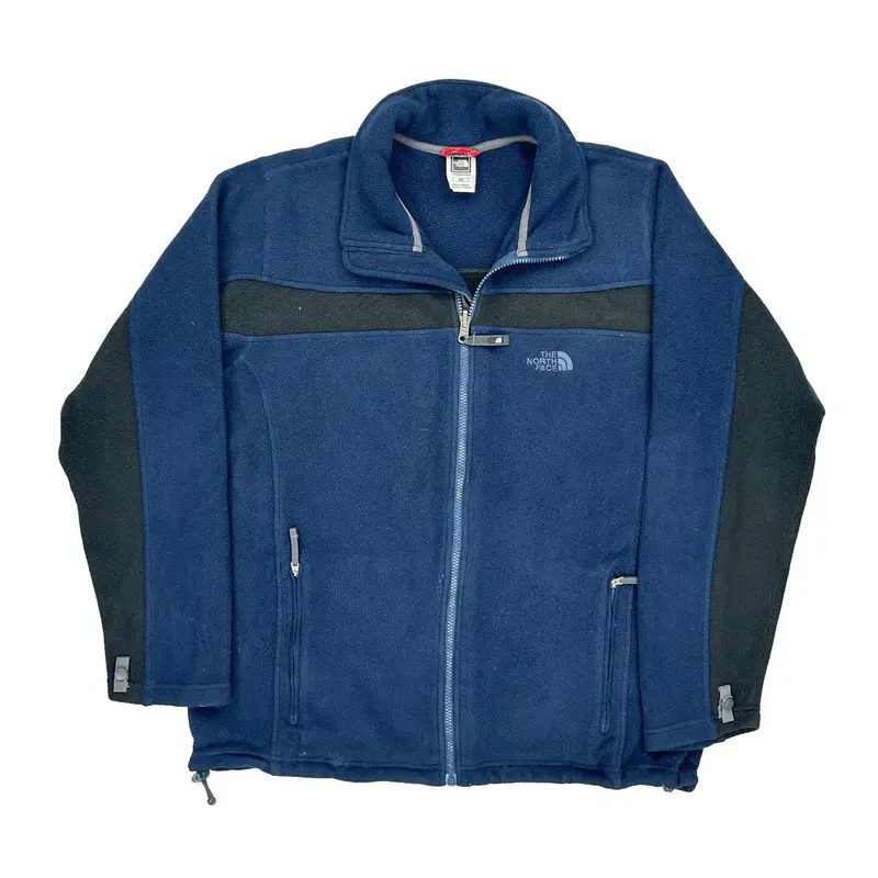 The North Face Fleece Jacket - Medium Blue Polyester