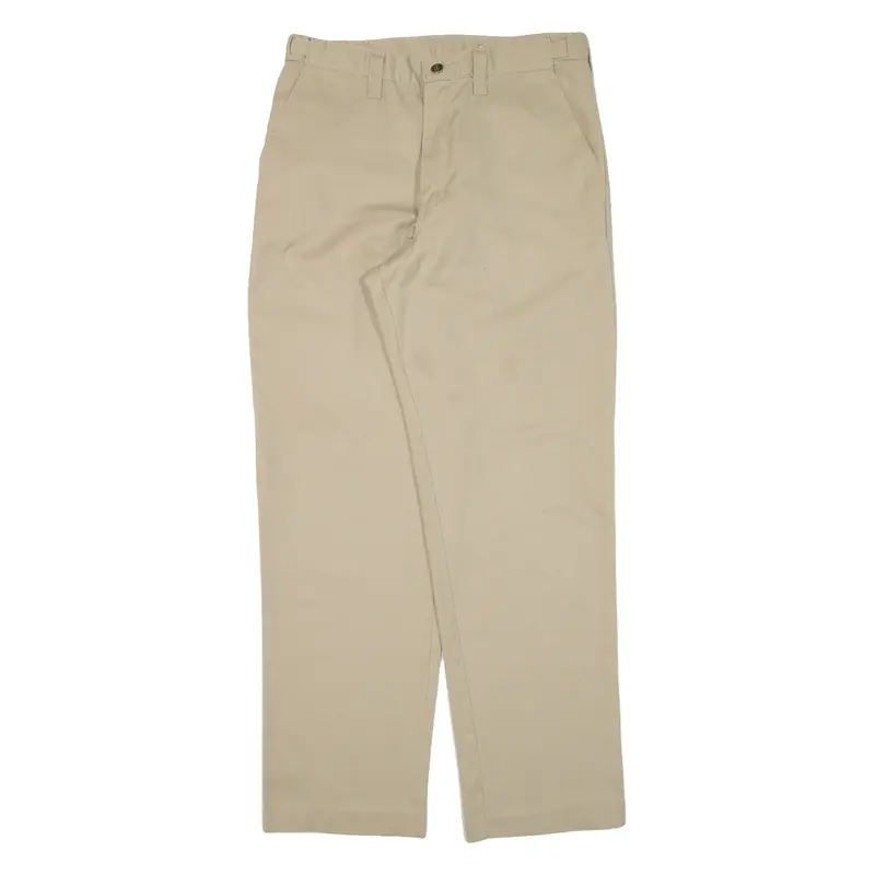DICKIES Workwear Mens Trousers Beige Regular Straight W32 L32