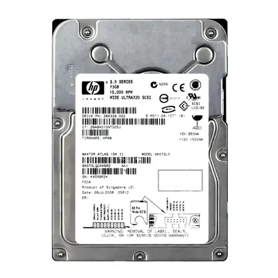 364328-002 HP 72.8GB Ultra-320 SCSI 15000 3.5-inch Hard Drive
