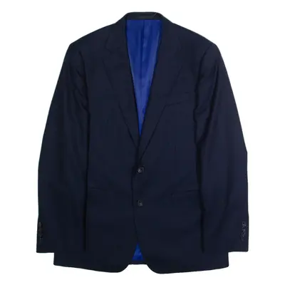 JAEGER Mens Blazer Jacket Blue L