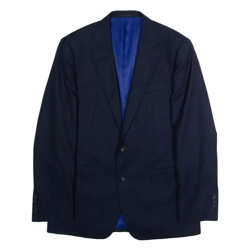JAEGER Mens Blazer Jacket Blue L