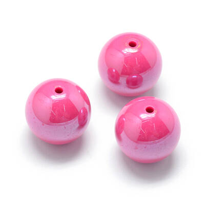 Pearlized Style Acrylic Beads