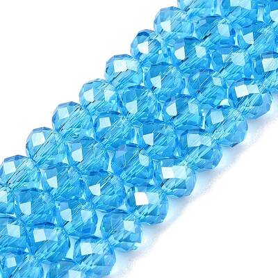 Electroplate Glass Beads Strands