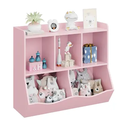 Garvee Kids Toy Storage Organizer, Children Bookshelf with Storage Cubbies, Toddler Toy Shelf for Playroom, Living Room, Nurs...