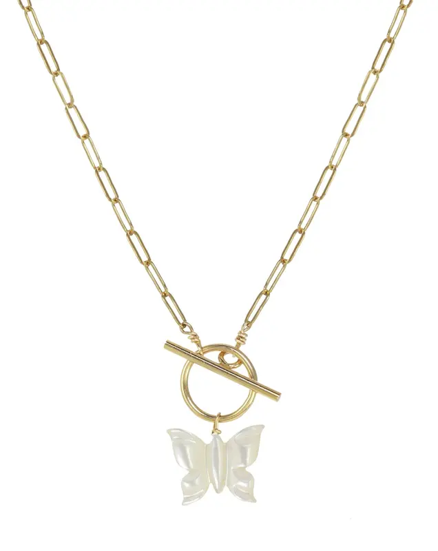 Arlette Necklace | Metal Color: Gold