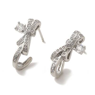 Brass Stud Earrings