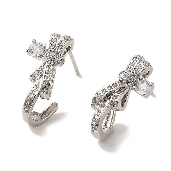 Brass Stud Earrings