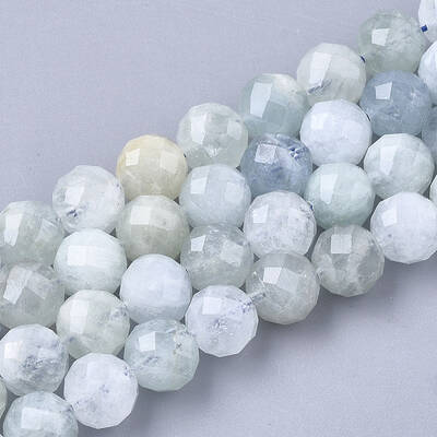 Natural Aquamarine Beads Strands