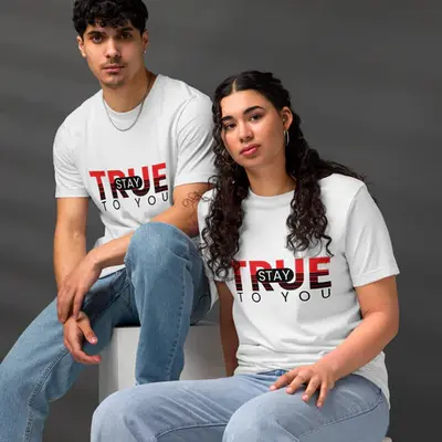 Boldly Yourself - 'Stay True to You' Inspirational Shirt