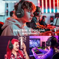 VANOTOM Wireless Headphone, Noise Cancellation Headphone, Wireless Headset for Gaming, Foldable Headphone for Phones, Compute...