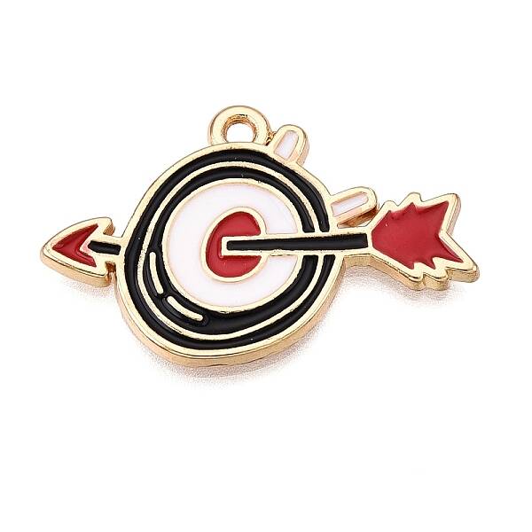 Rack Plating Alloy Enamel Pendants
