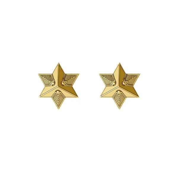 Star Studs Gold | Size: 10 mm