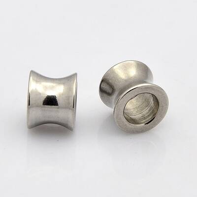 Tarnish Resistant Column 304 Stainless Steel Large Hole Beads