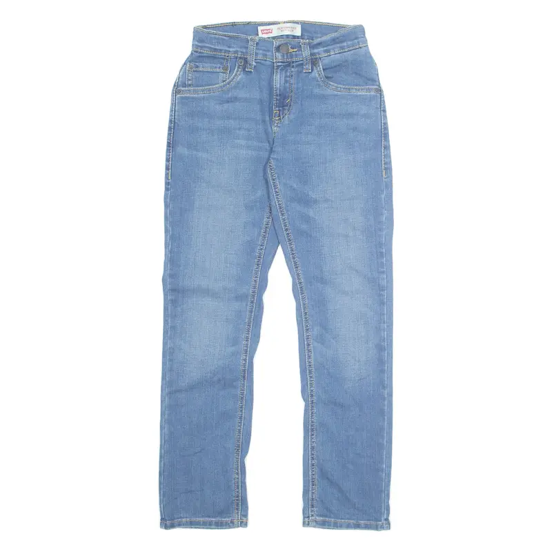 LEVI'S 511 Boys Jeans Blue Regular Tapered W25 L26