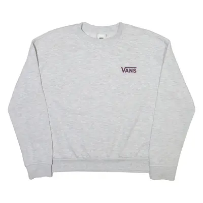 VANS Off The Wall Mens Sweatshirt Grey M