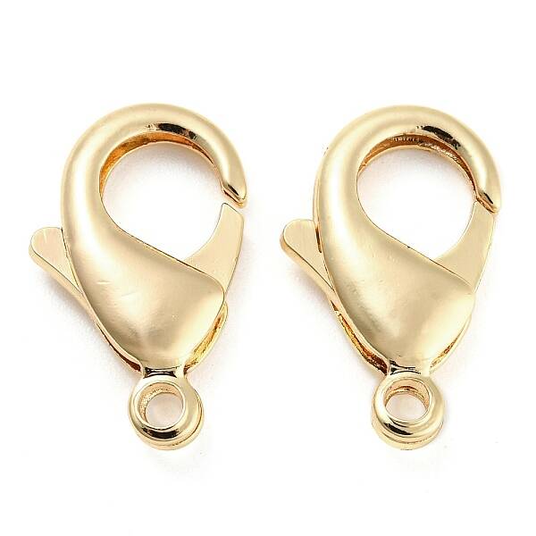 Brass Lobster Claw Clasps