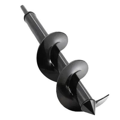 Auger Drill Bit for Planting - Heavy-Duty Garden Auger Spiral Drill Bit - Bulb Planter Tool & Auger Post Hole Digger - 3/8\