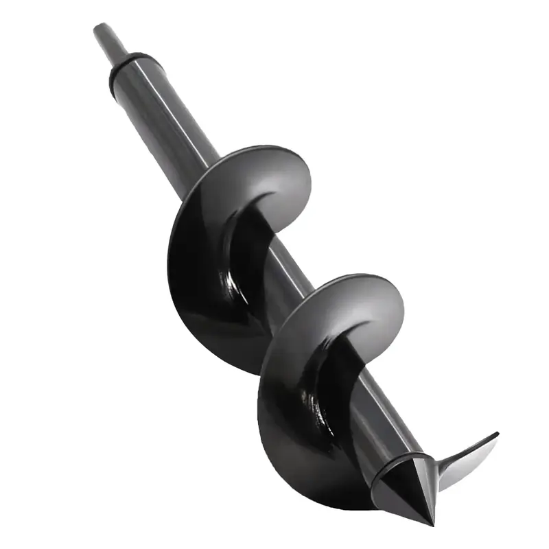 Auger Drill Bit for Planting - Heavy-Duty Garden Auger Spiral Drill Bit - Bulb Planter Tool & Auger Post Hole Digger - 3/8\