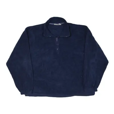 SUN RIVER Fleece Blue 1/4 Zip Mens XL