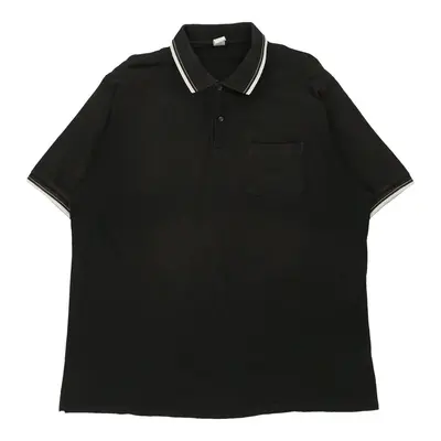 Colmar Polo Shirt - 2XL Black Cotton