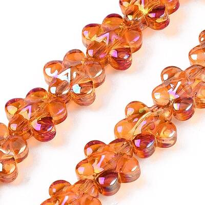 Electroplate Glass Beads Strands