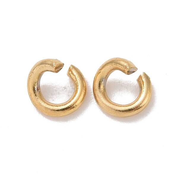 Ion Plating(IP) 304 Stainless Steel Open Jump Rings