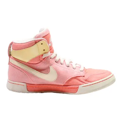 NIKE High Top Trainers Pink Synthetic Womens UK 5.5