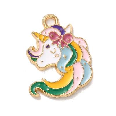 Alloy Enamel Pendants